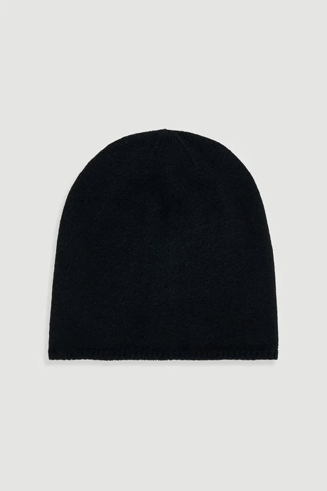 Knit Beanie – Black