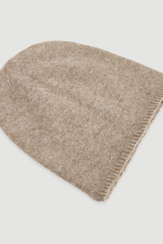 Knit Beanie – Mink - 2