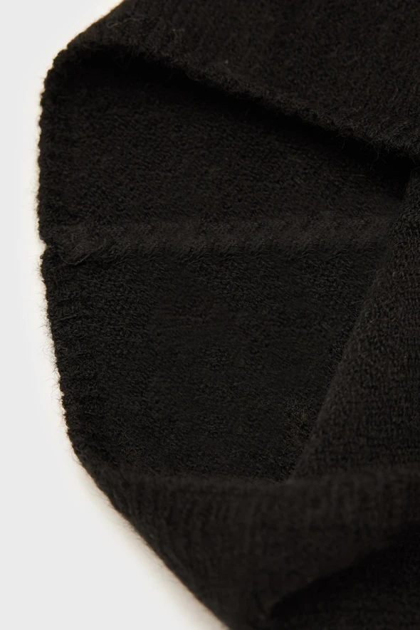 Knitwear Beanie - Black - 2