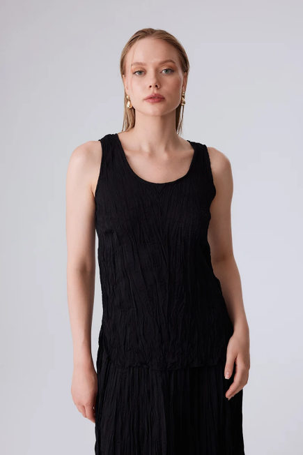 Kupra Tank Top - Black Black