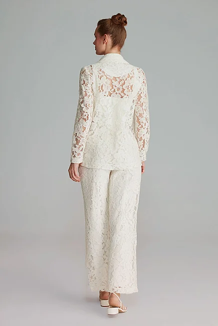 Lace Jacket - Ecru - 5