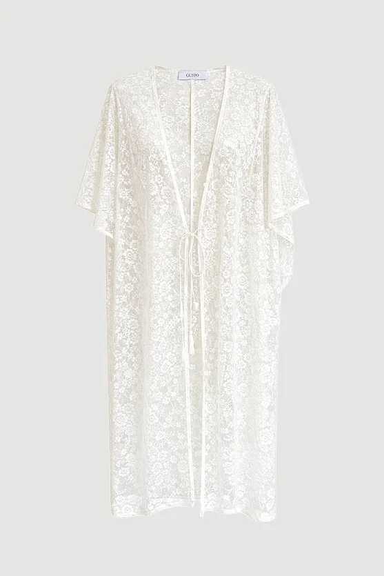 Lace Pareo - Ecru - Gusto