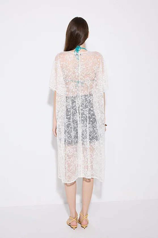 Lace Pareo - Ecru - Gusto