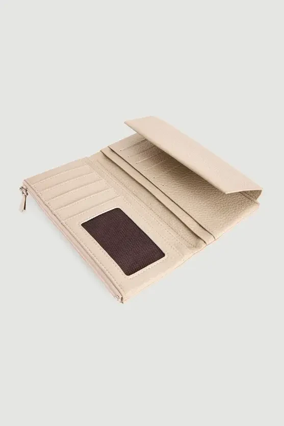 Large Portfolio Wallet - Beige - Gusto