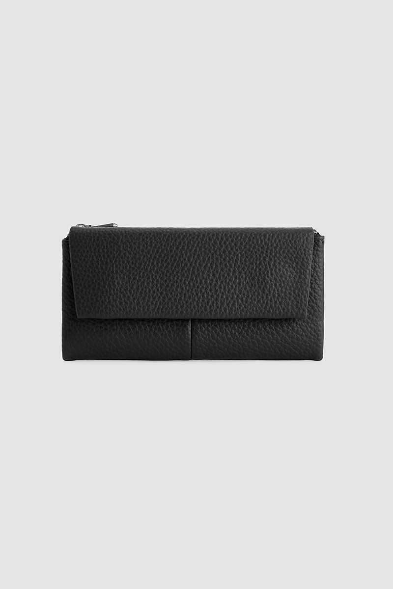 Large Portfolio Wallet Black - 1