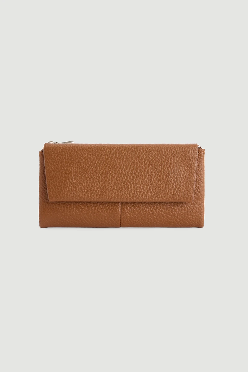 Large Portfolio Wallet - Camel - Gusto