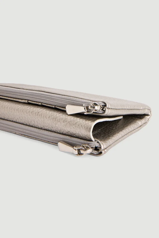 Large Portfolio Wallet Gray - Gusto