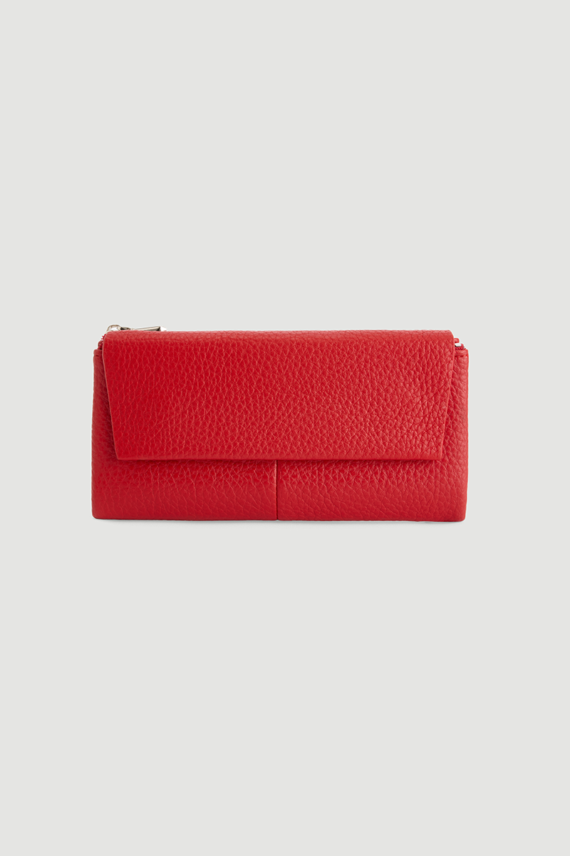 Large Portfolio Wallet Red - 1