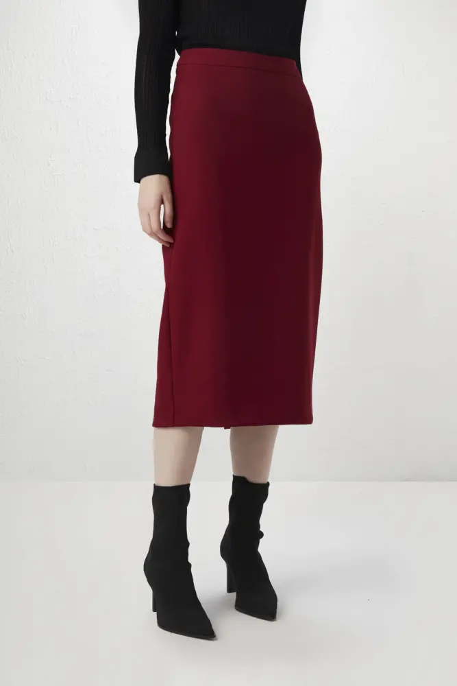 New look clearance burgundy skirt