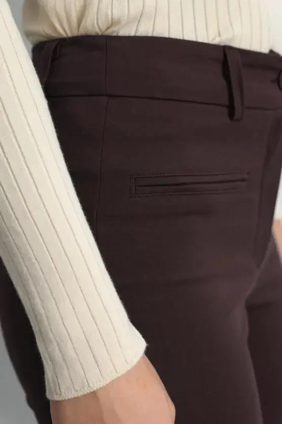 Magic Flare Pants - Brown - 4