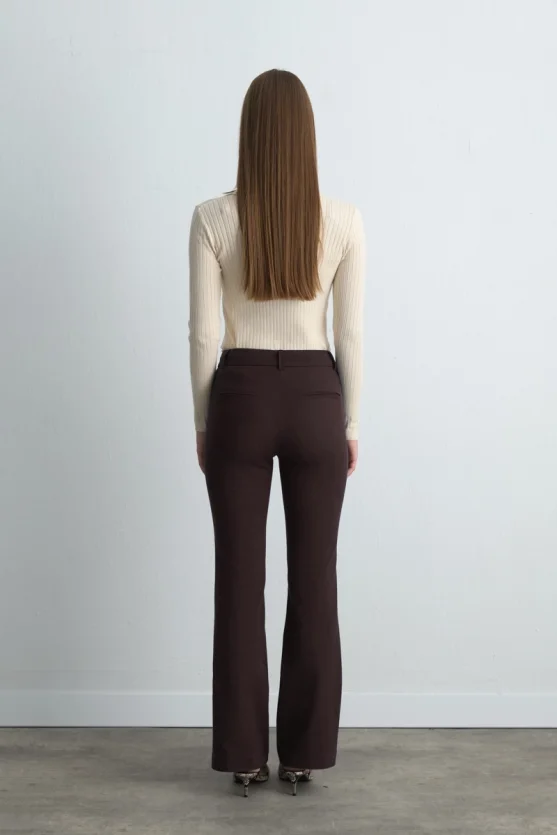 Magic Flare Pants Brown - 5