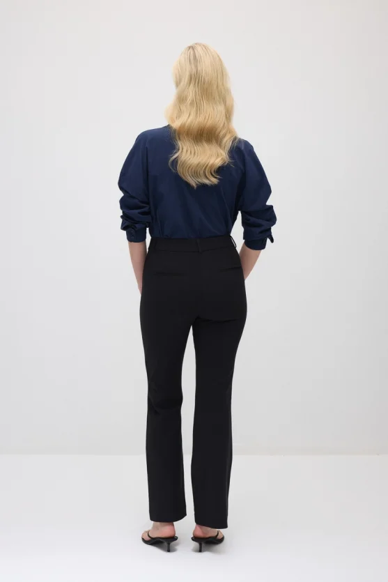 Magic Flare Trousers - Black - 5