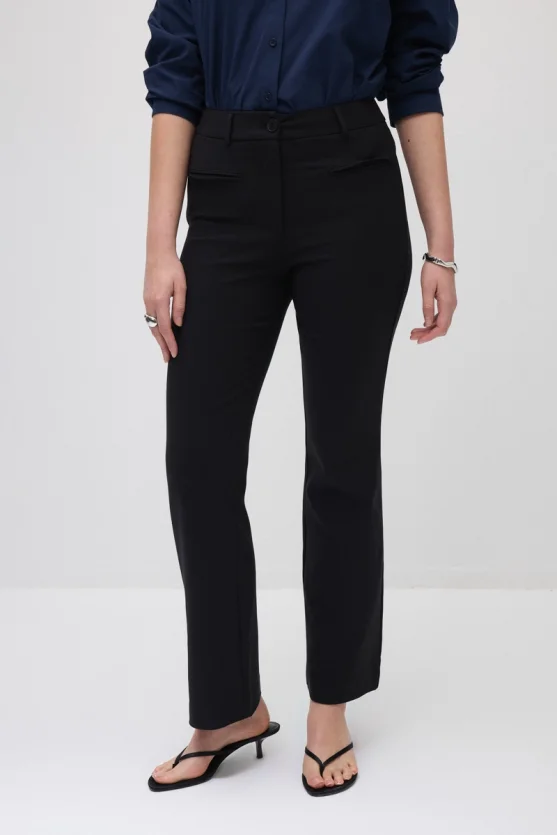 Magic Flare Trousers - Black - 2