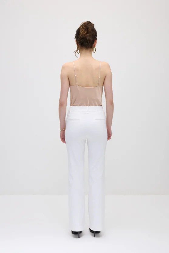 Magic Flare Trousers - White - 6