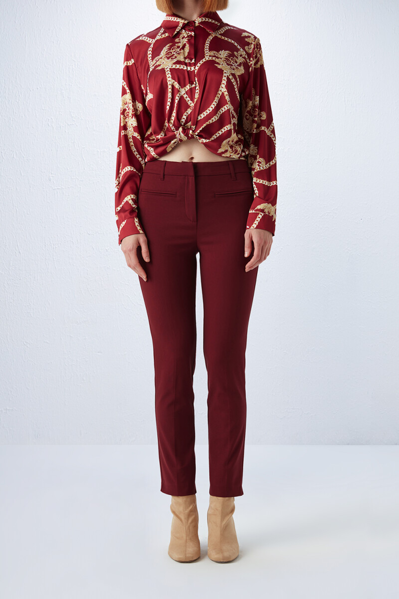 2920129 Bordeaux Pants main image 1