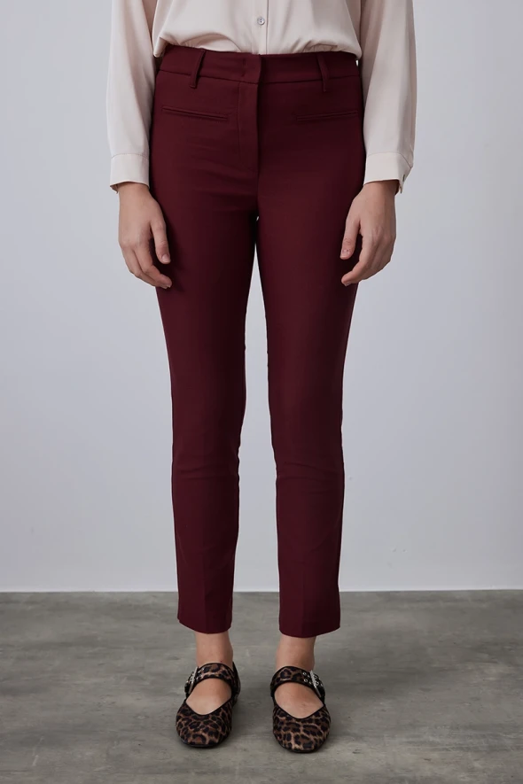 Magic Pants - Burgundy - 1