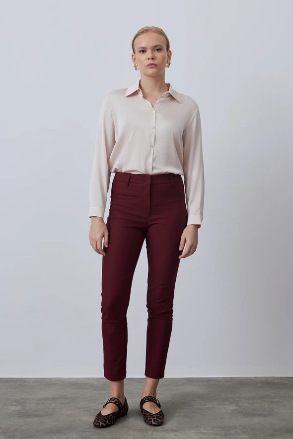 Magic Pants - Burgundy - 2