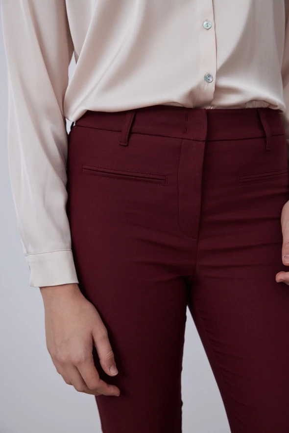 Magic Pants - Burgundy - 3