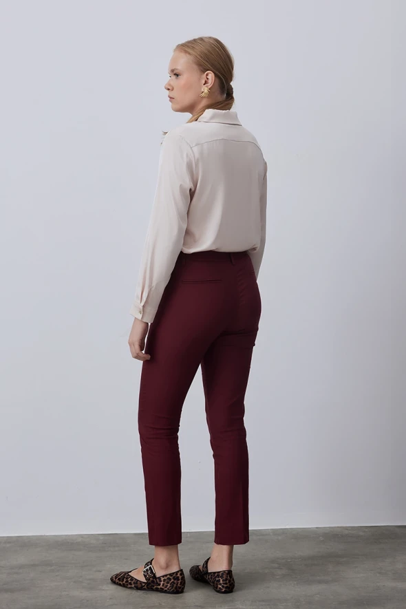 Magic Pants - Burgundy - 4