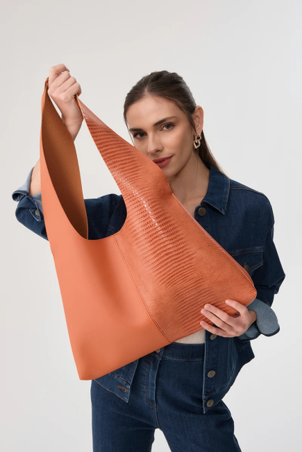 Material Things X Gusto Maxi Bag - Tangerine Orange