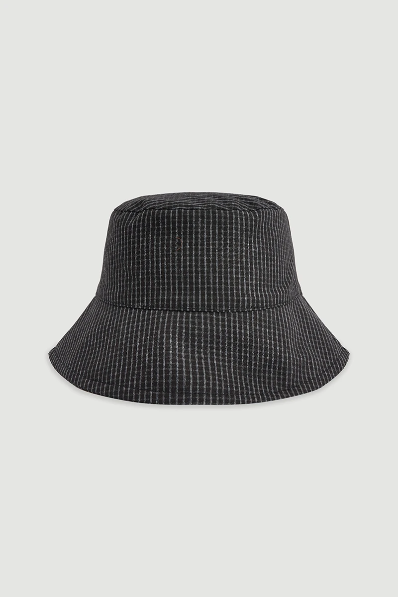Mini Checkered Hat - Black - Gusto