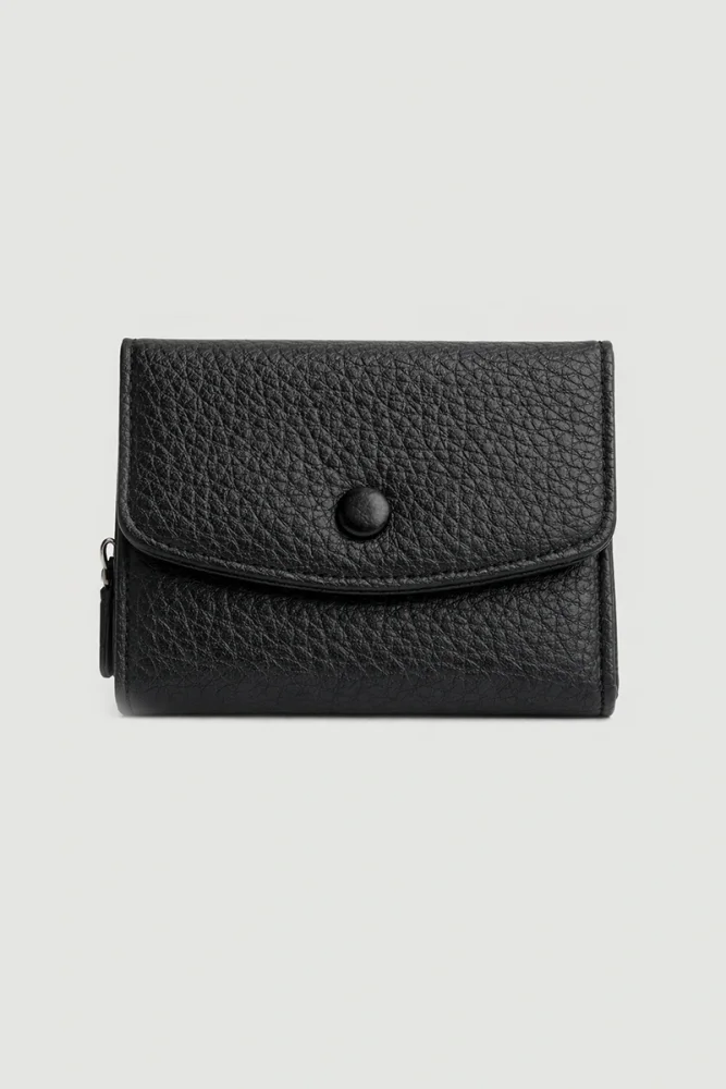Mini Envelope Wallet - Black