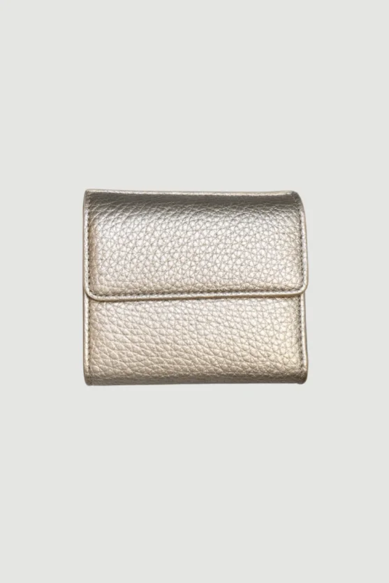 Mini Flip Wallet - Gold - 1