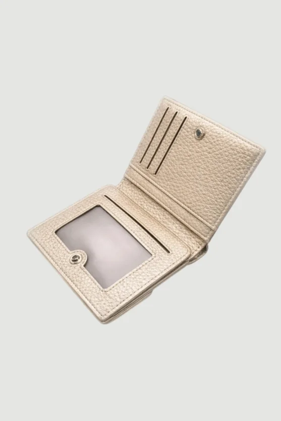 Mini Flip Wallet - Gold - 2