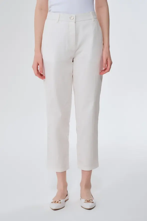 Mom Jeans - White - 1