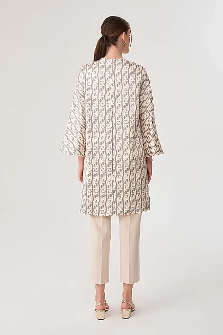 Monogram Kaftan - Grey - Gusto