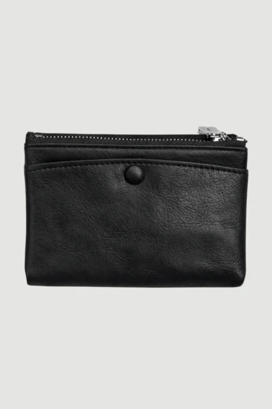 Patent Leather Wallet - Black - 1