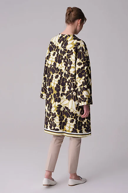 Patterned Kaftan - Green - 5