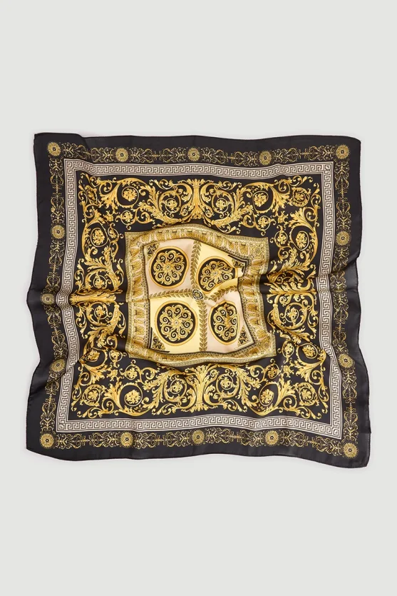 Patterned Scarf Yellow - Gusto