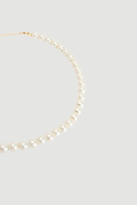 Pearl Necklace White - 2