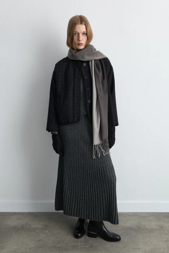 Quilted Jacket Navy Blue - Gusto