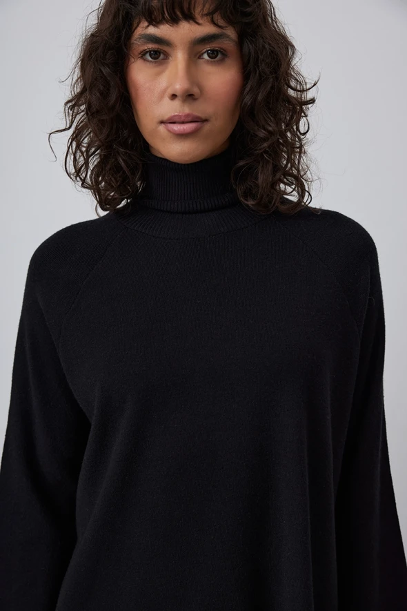 Relaxed Fit Knitwear - Black - 4