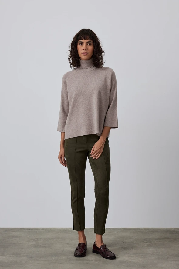 Relaxed Fit Knitwear - Mink - 2