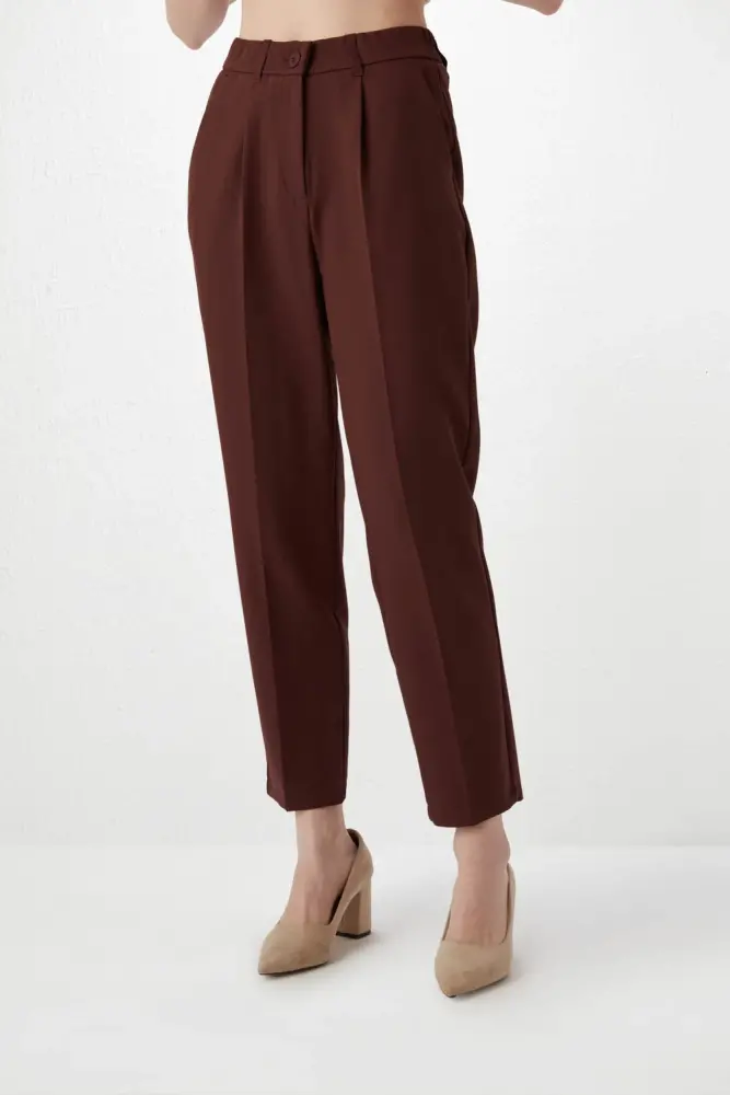 175 SLIM FIT TROUSERS | Brown | SELECTED HOMME®
