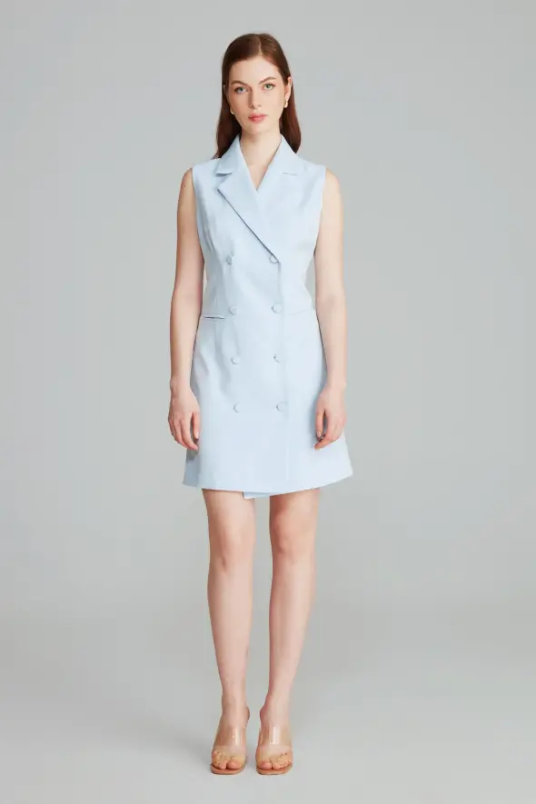 L'or Sleeveless ていたい Coat Dress