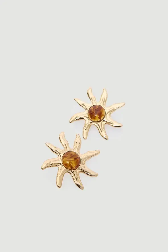Starfish Earrings - Gold - 6
