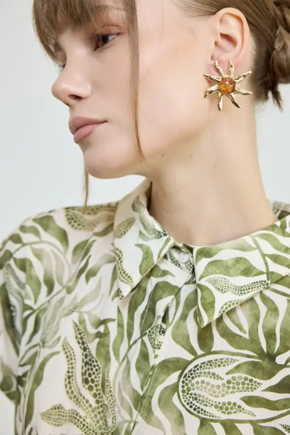 Starfish Earrings - Gold - 5