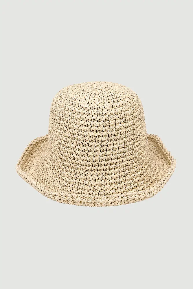 Straw Hat - Beige Beige