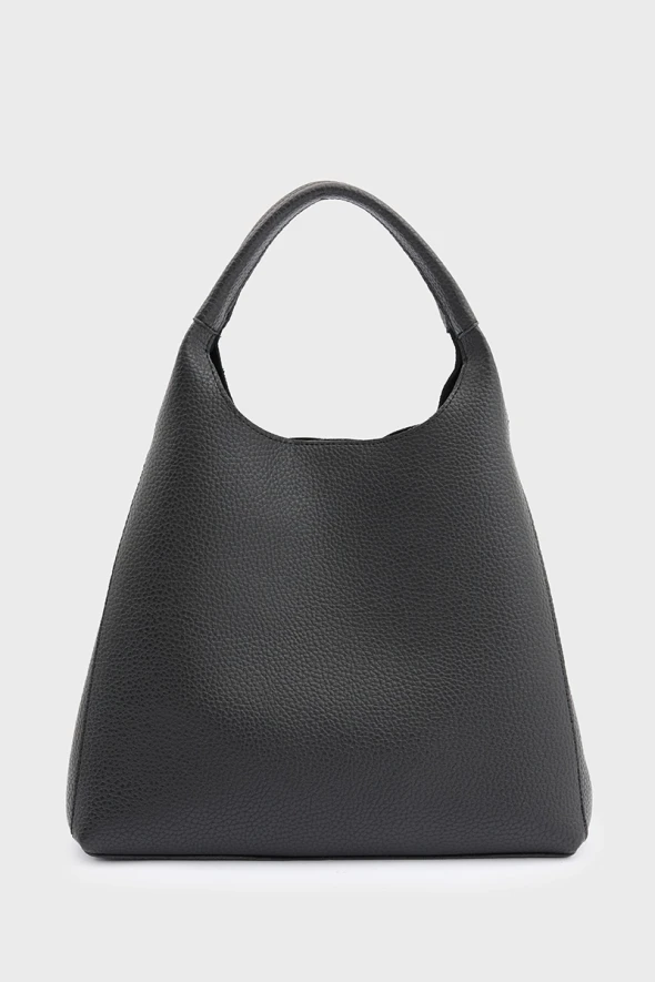 Suede Bag - Black - 7