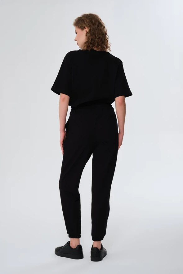 Sweatpants - Black - 4