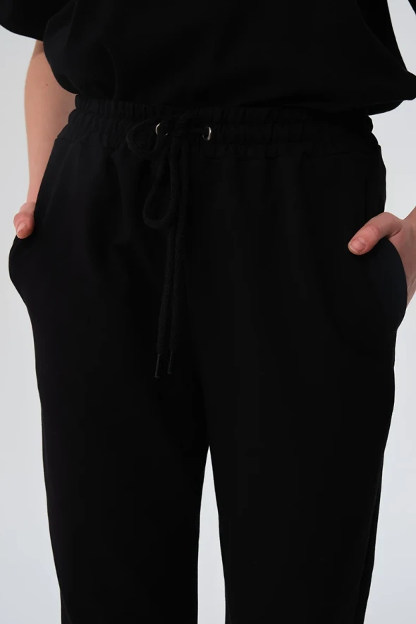 Sweatpants - Black - 3