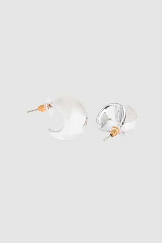 Teardrop Earrings - Silver - Gusto