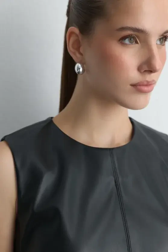 Teardrop Earrings - Silver - Gusto