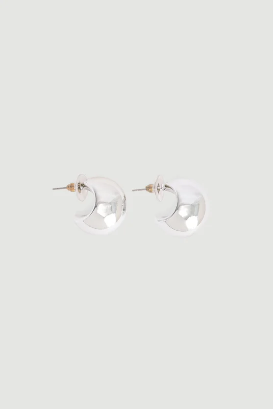 Teardrop Earrings Silver - Gusto