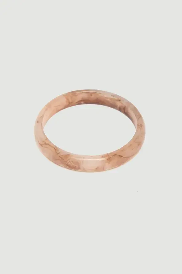 Triple Loop Bracelet - Brown - 3