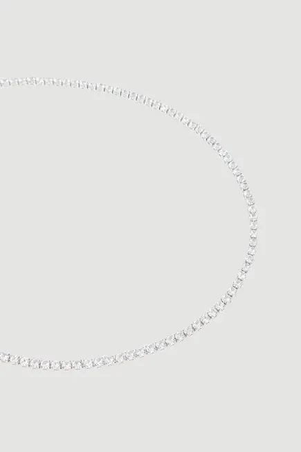 Waterfall Necklace - Silver - Gusto (1)